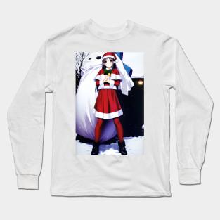 Santa Girl Long Sleeve T-Shirt